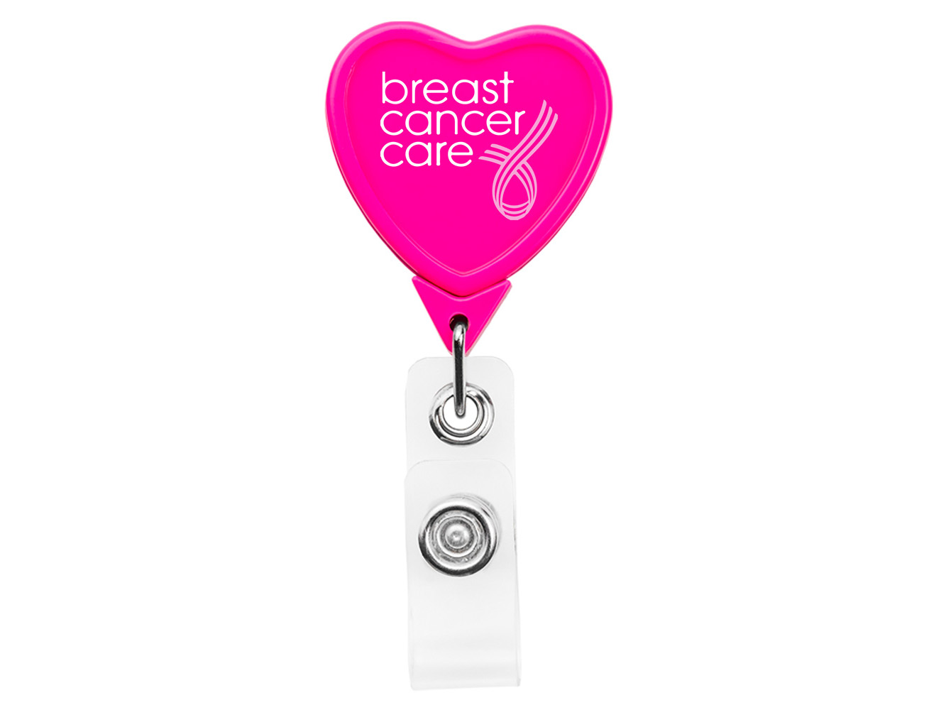 BH5HRTHP: Hot Pink Heart Badge Reel