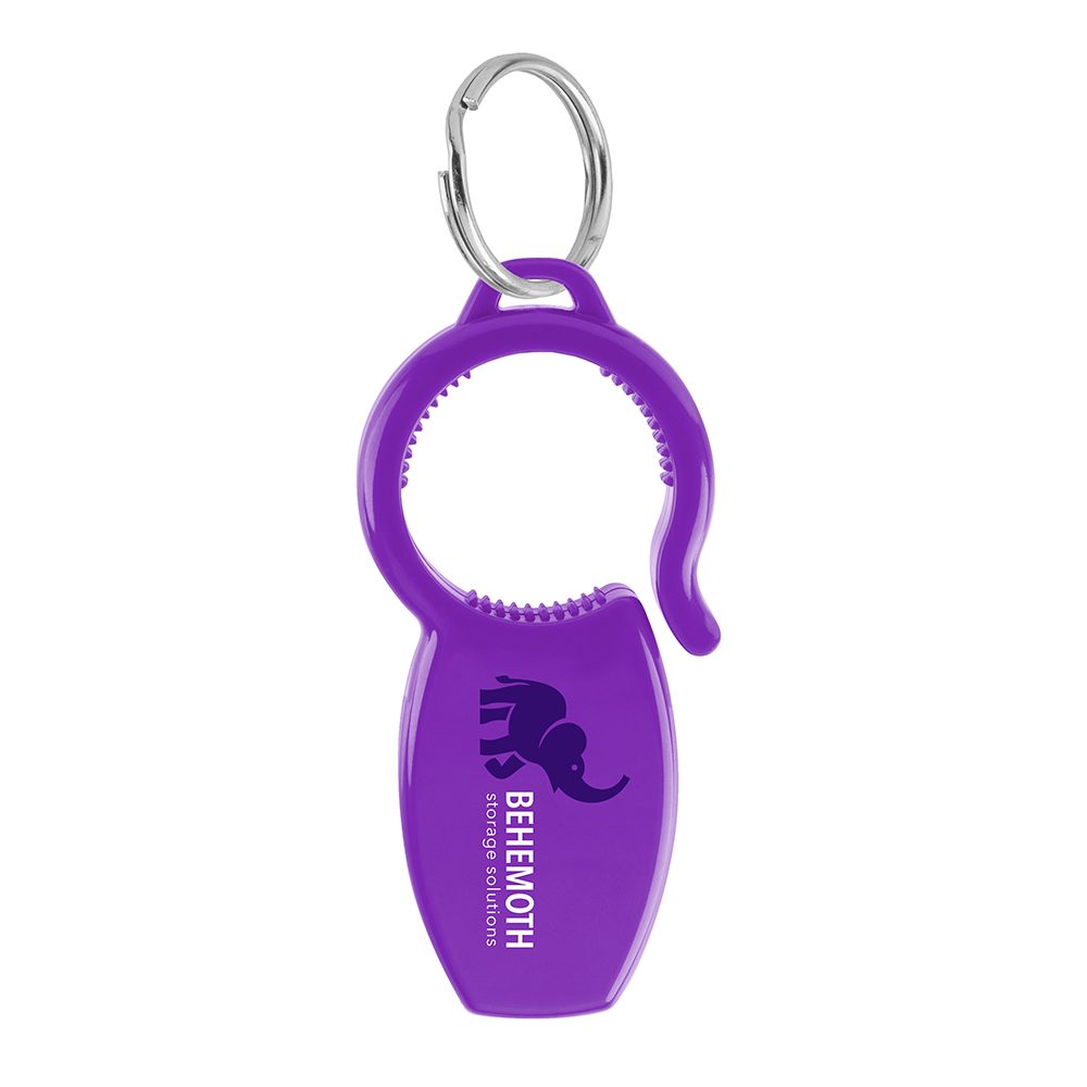 GrabOpener : One-Handed Bottle Opener (Purple)