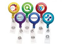 TBH1: Translucent "Better" Round Badge Reel