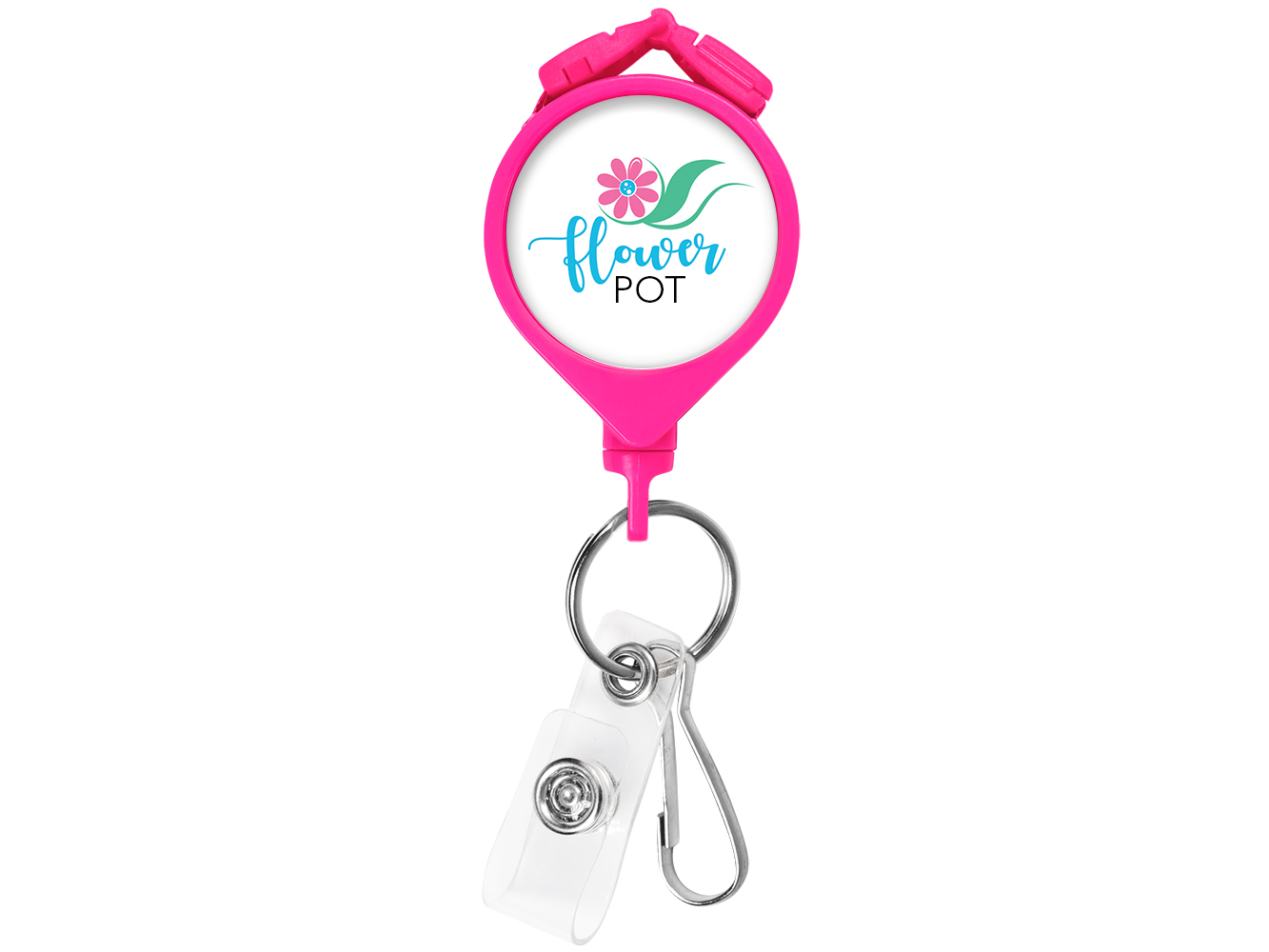 BH88: Hot Pink A-JUST-A Lanyard