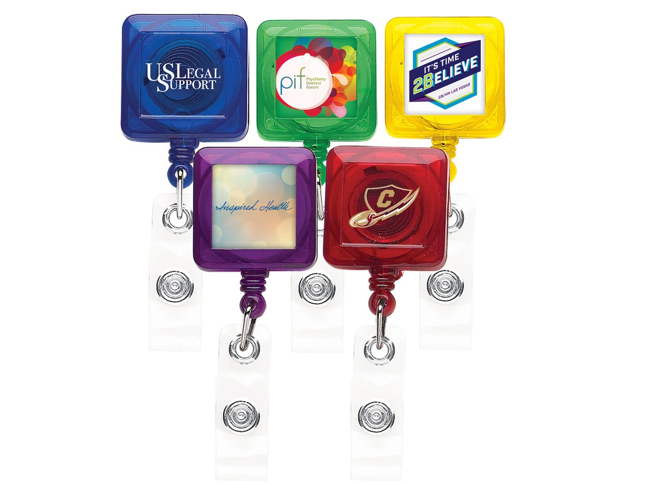 TBHS40 Translucent Square badge Reels - Better