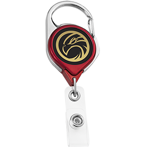 Color Chrome Carabiner Red